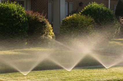 Sprinkler Activation in Haslet, TX.